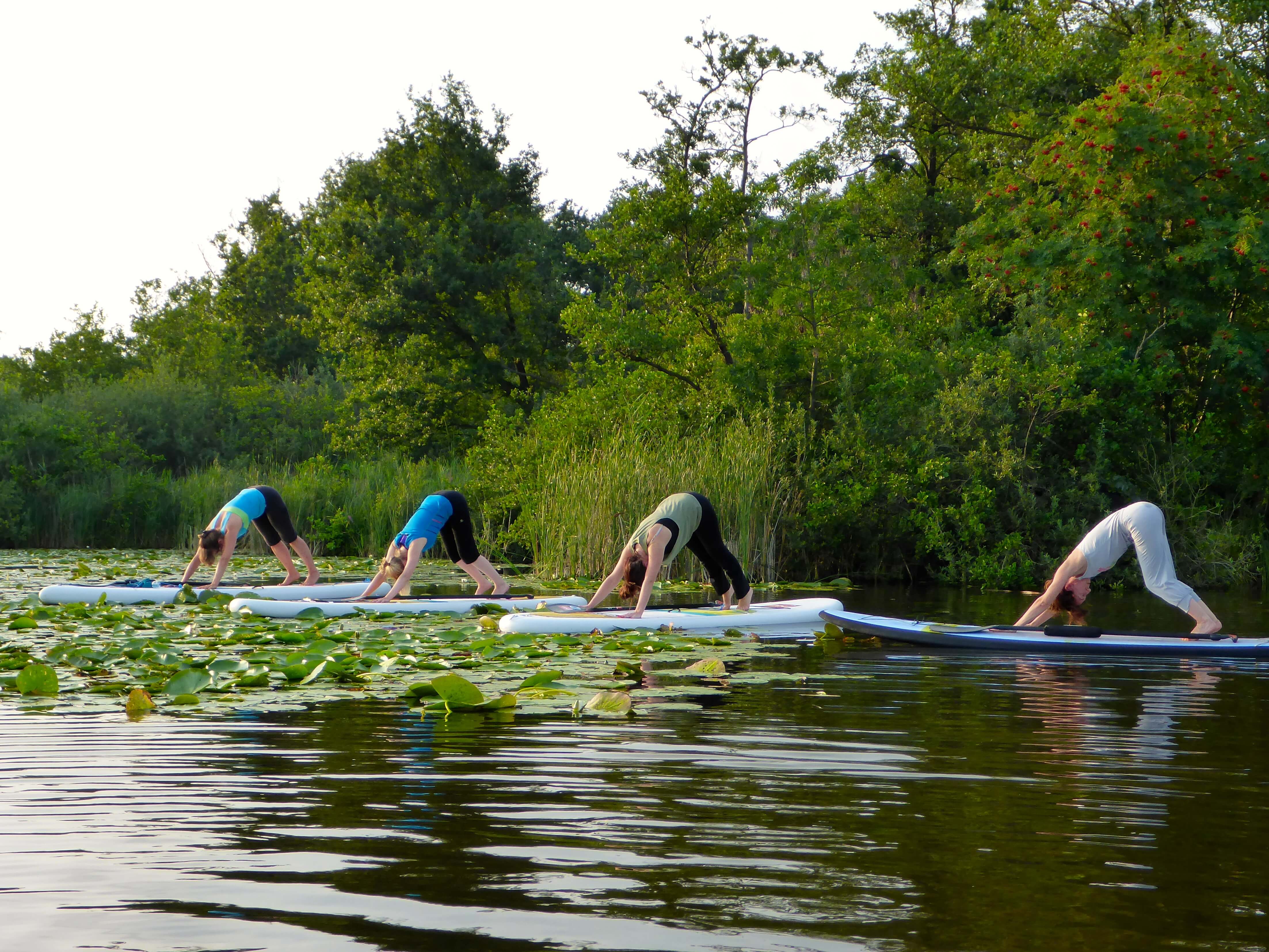 Aan de slag op het water