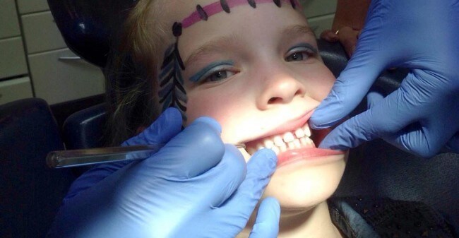‘Ik ben niet bang  voor de tandarts!’