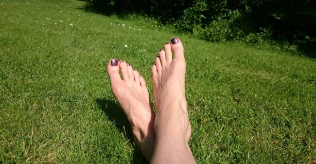 De zomer en onze voeten