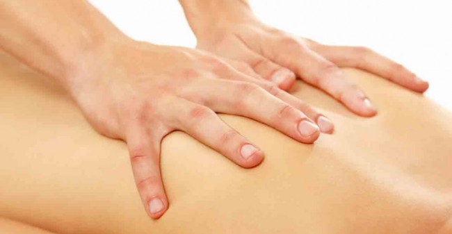 Massage ondersteunt het herstel