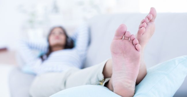 Mooie voeten ondanks ziekte