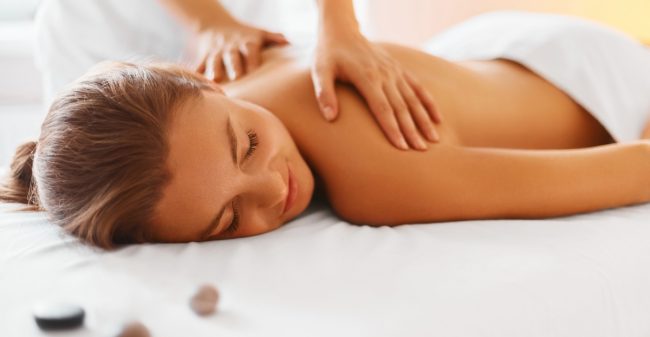 Een massage is duurzame ontspanning