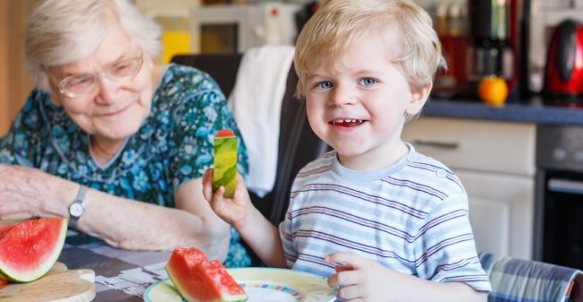 Jong en oud ontmoeten elkaar