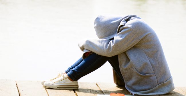 ‘Ik ben bang in contacten’