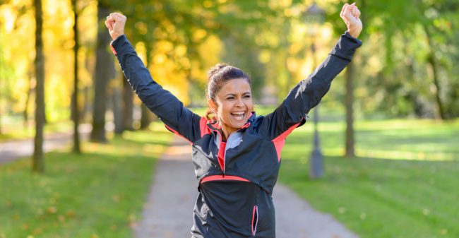 ‘Het is heerlijk om weer te kunnen rennen!’