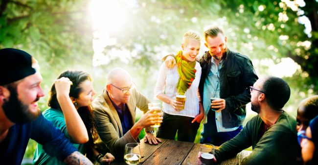 ‘Na de ceremonie stond iedereen te genieten van het lekkers’