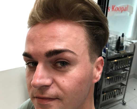 ‘Ik ga de hele middag naar mezelf kijken’