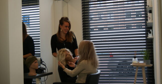 Als je haar maar goed zit